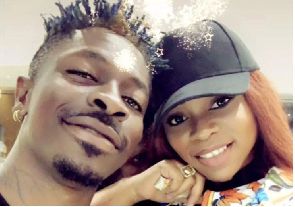 Shatta Wale and his ‘baby mama', Shatta Michy.