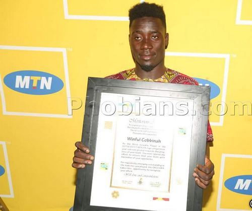 Winful Cobbinah wins 2016/17 MTN FA Cup MVP