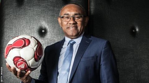 CAF President Ahmad Ahmad 