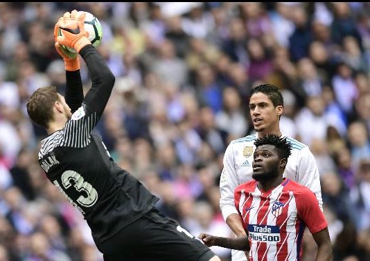 Thomas Partey plays in Atletico draw with Real