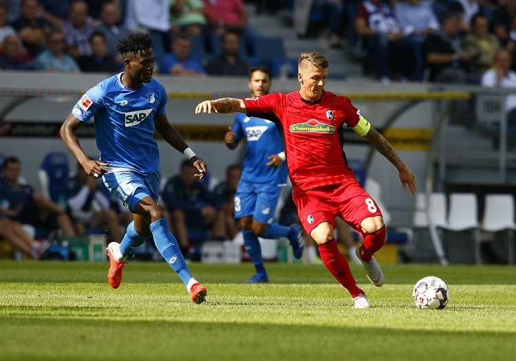 Kasim Nuhu limps off Hoffenheim defeated Freiburg 3-1