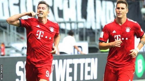 Robert Lewandowski has scored 154 goals in 196 games for Bayern Munich