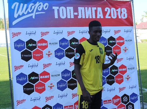  Joel Kojo leads goal king chart in Kyrgyzstan 