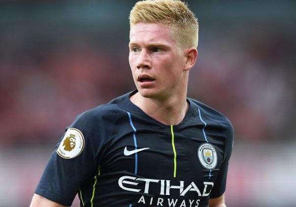 Kevin De Bruyne injured his knee in training 