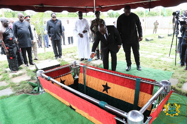 J.H. Mensah_funeral