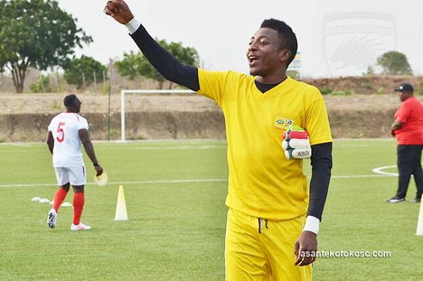 Kotoko goalkeeper Felix Annan