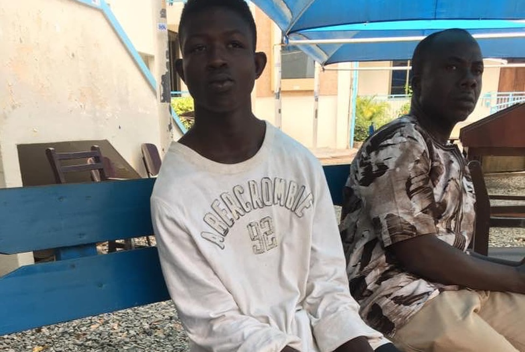 Strika of 'Beast Of No Nation' spotted on the street of Accra begging