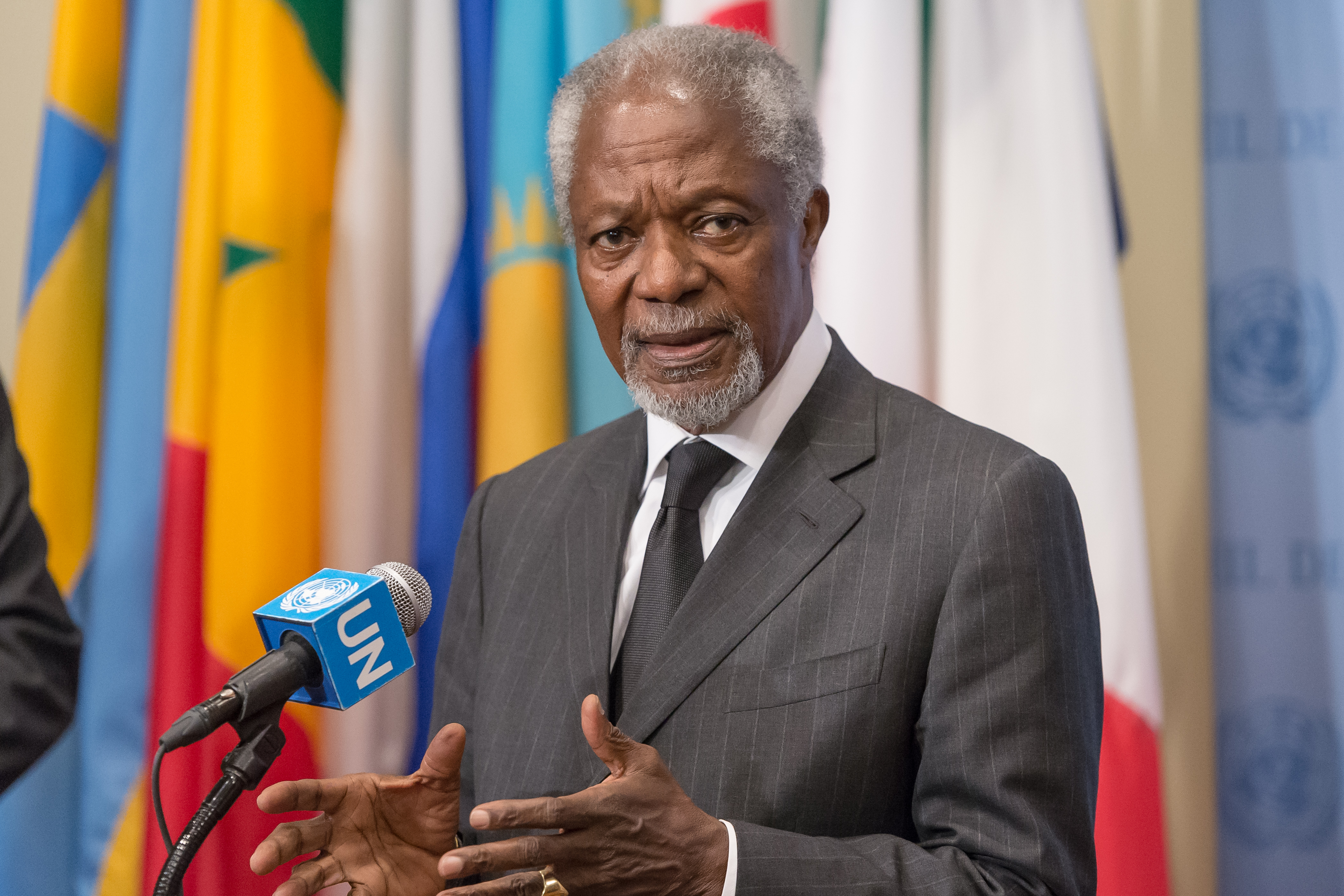 kofi Annan and 
