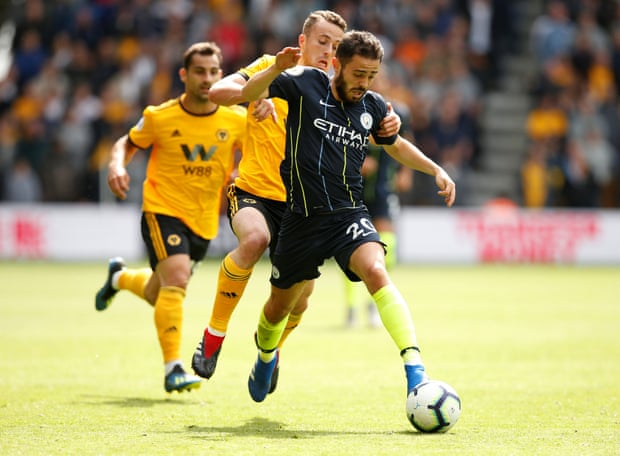 EPL: Wolves hold Manchester City to a 1-1 draw