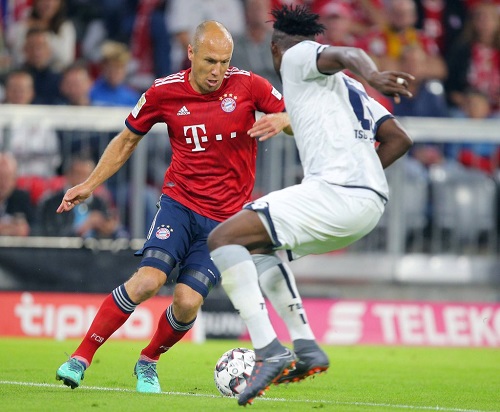 Kasim Nuhu's Hoffenheim debut ends in a 3-1 loss to Bayern Munich