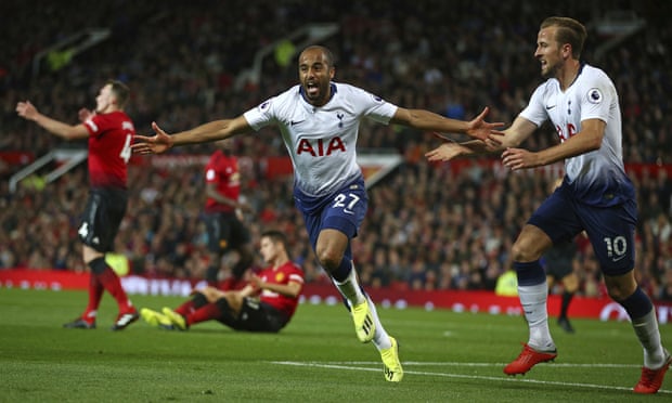 Tottenham thump Man United 3-0 at Old Trafford