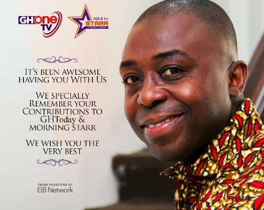 EIB Network says bye bye to Kafui Dey