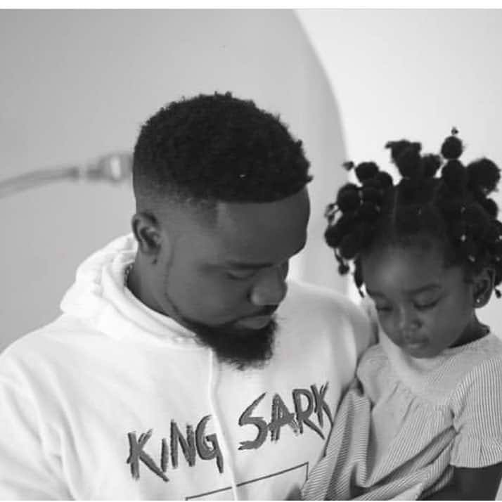My daughter is the most beautiful human being on earth - Sarkodie brags