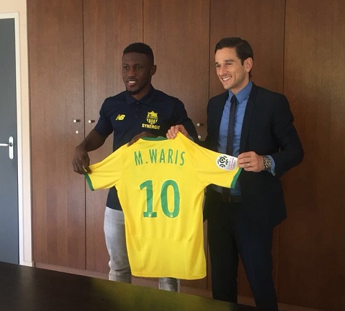 Ghanaian striker Majeed Waris joins Nantes FC on loan