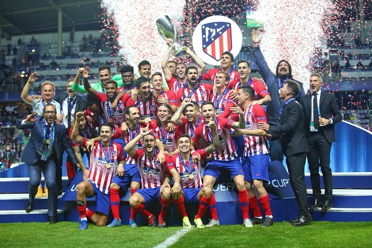 Thomas Partey help Athletico Madrid lift Uefa Super Cup over rivals Real Madrid