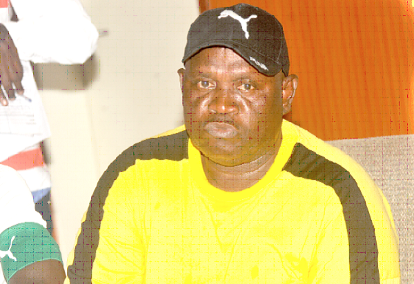 Black Satellites head coach Jimmy Cobblah