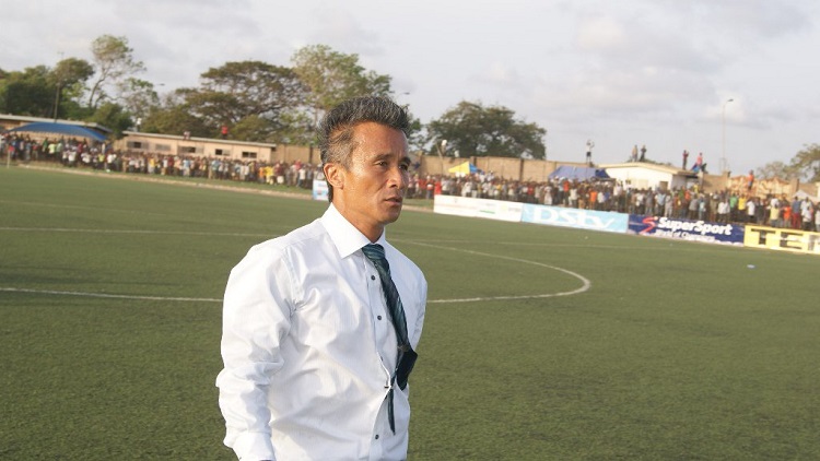 Aduana Stars head coach Kenichi Yatsuhashi 