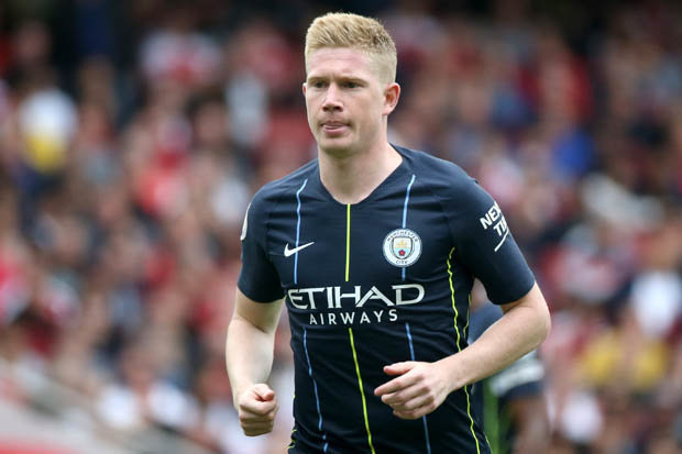 Man City star De Bruyne