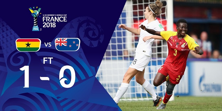 Black Princesses win first game as they beat New Zealand 1-0