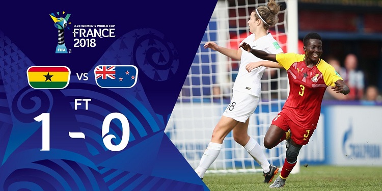 Black Princesses win first game as they beat New Zealand 1-0