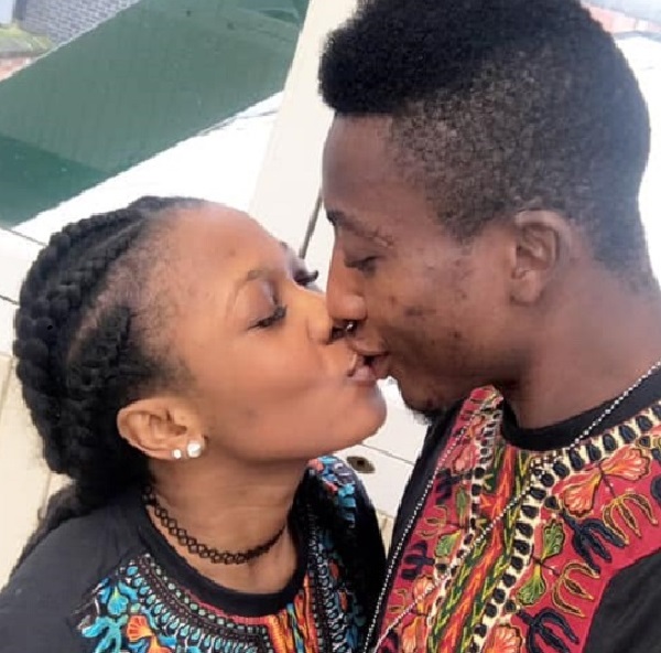 PHOTOS: Kotoko Goalie Felix Annan enjoys X'mas holiday with stunning girlfriend