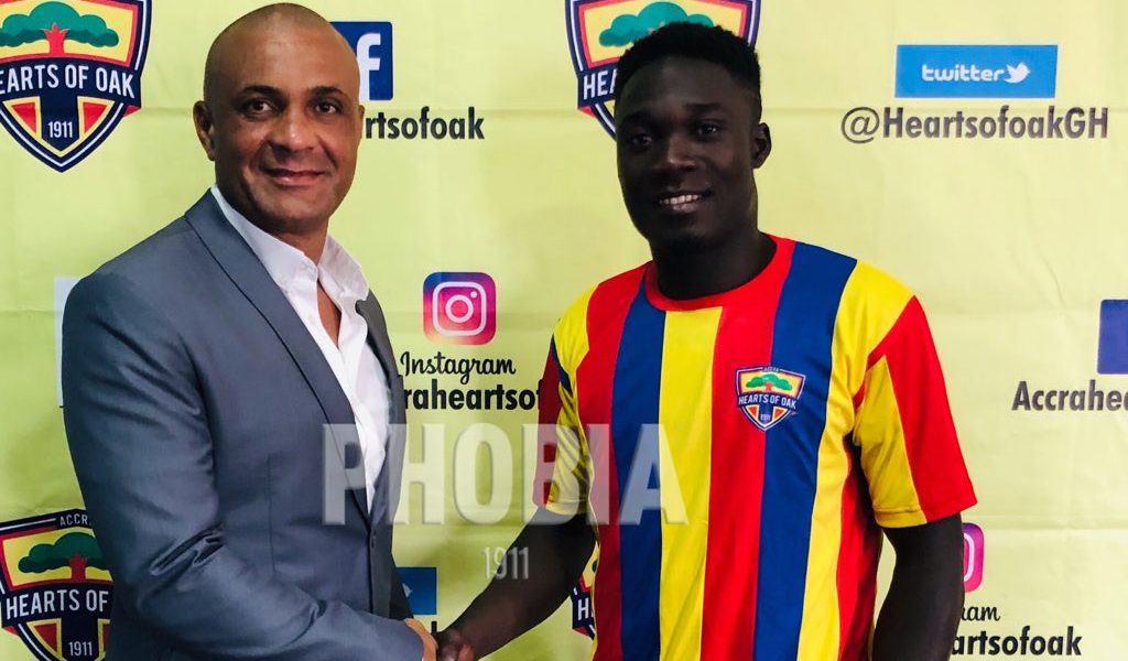 Hearts Of Oak 100% right to sign Dominic Eshun- Agent