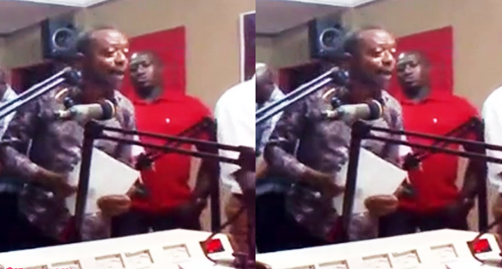 Owusu Bempah goes 'mad' in HotFM studios