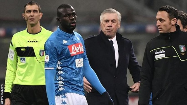 Napoli make Inter 'racist chant' claim