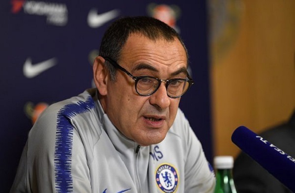 Chelsea coach Sarri condemns 'stupid people' after racist chants in win over Watford
