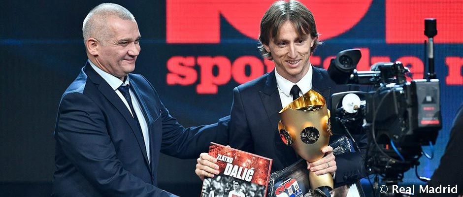 Luka Modric wins another player of the year award