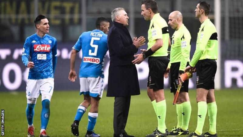Inter Milan to play two home league games behind closed doors after alleged racist abuse
