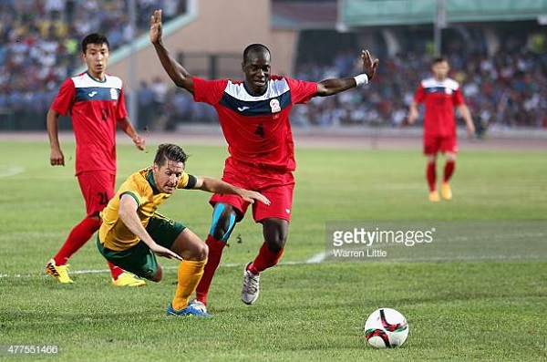 Ghanaian born Daniel Tagoe named in Kyrgyzstan's squad for the 2019 Asian Cup