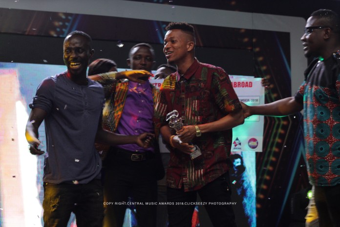 Real Mc Wins artiste of the year at Central Music Awards 