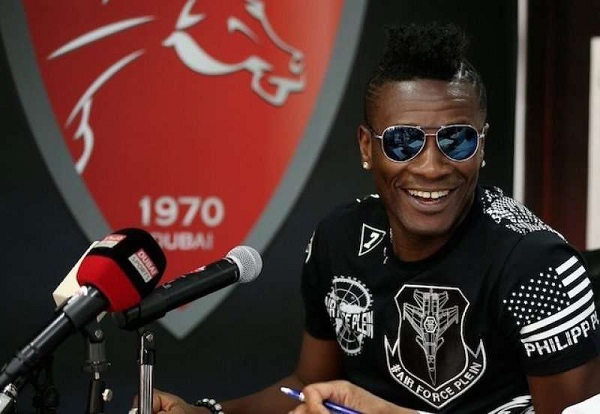 Asamoah Gyan debunks 'broke' reports