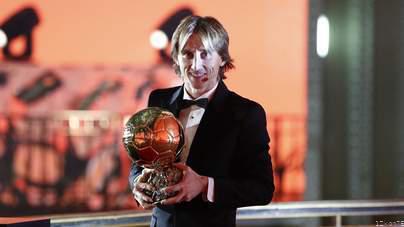 Luka Modric wins Ballon D'Or 2018