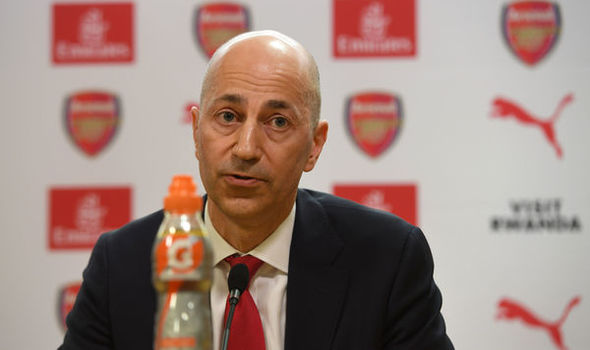 AC Milan appoint former Arsenal CEO Gazidis