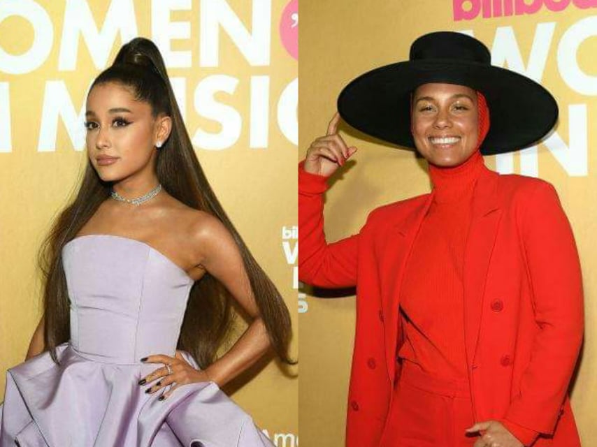 Ariana Grande, Alicia Keys and others storms 2018 Billboard’s Women in Music event with style 