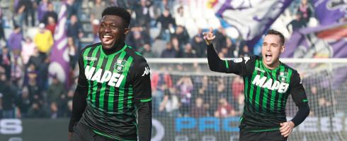 Alfred Duncan strikes in Sassuolo draw with Fiorentina