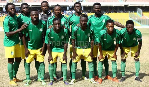 Aduana conceded in the first minute and despite a spirited display they fell short