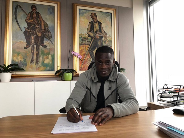 Gyasi signed the deal with CSKA Sofia on Thursday