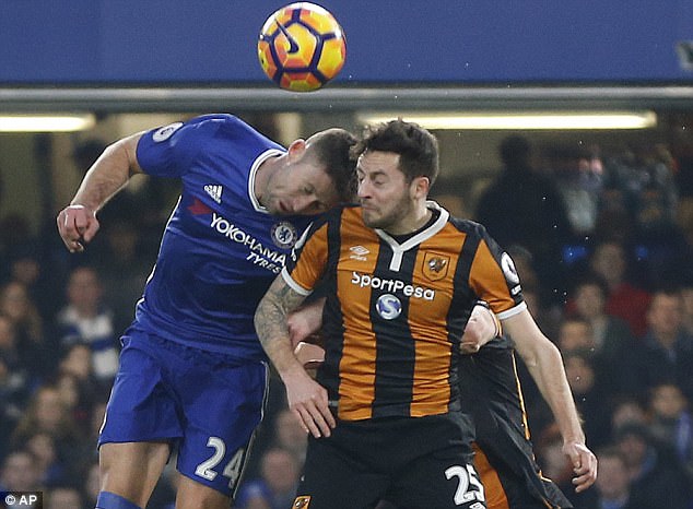 Mason sustained the injury in an accidental collision with Chelsea defender Gary Cahill
