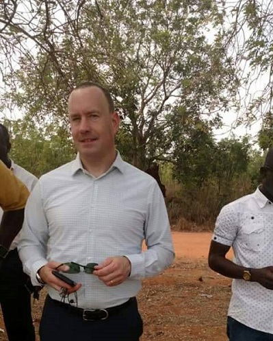 Mark Noonan at the club's training grounds