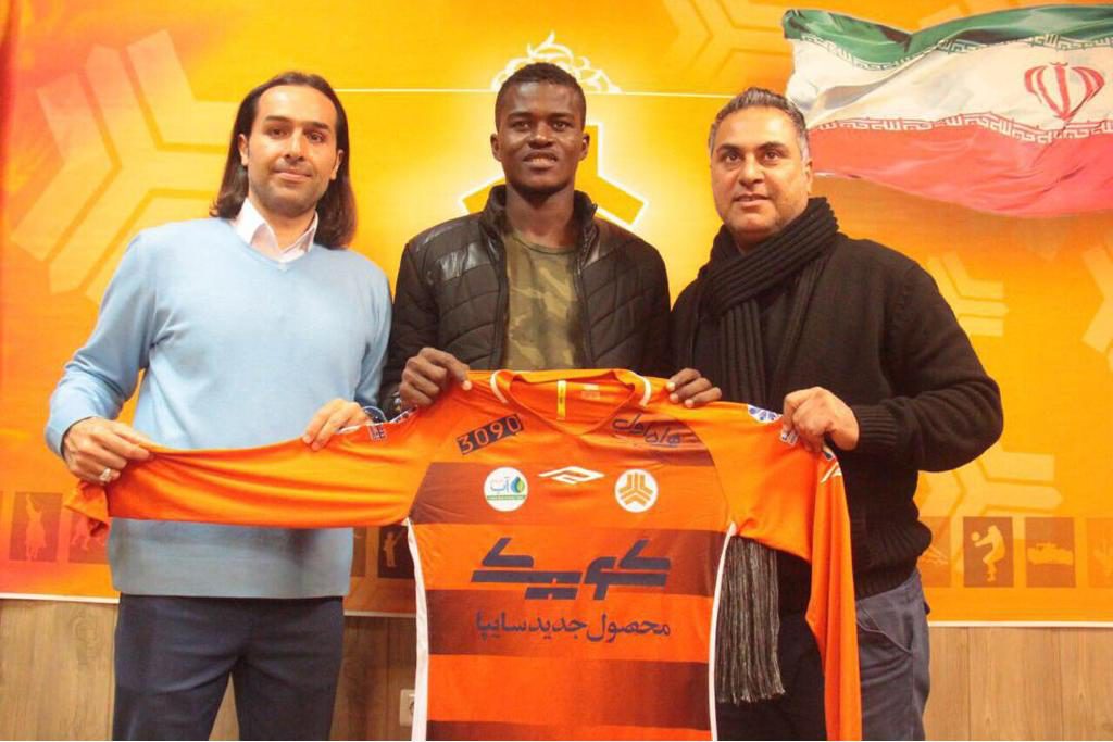 Samuel Sarfo completes a year and a half deal to Iranian side Saipa FC