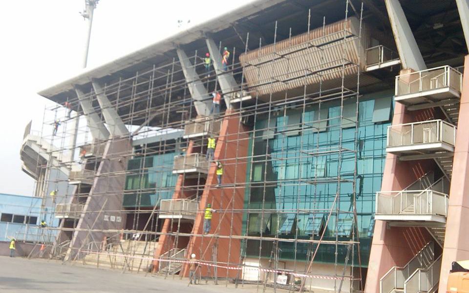 Renovation works begin at the Accra Sports Stadium