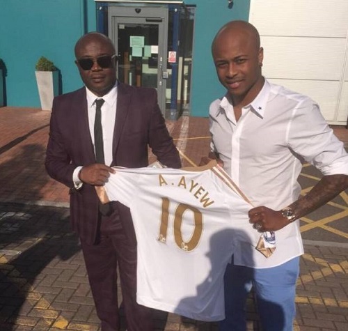 Abedi Ayew and Andre Ayew