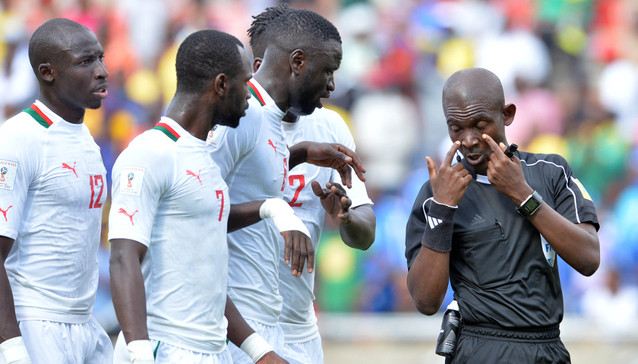 Referee J.O Lamptey