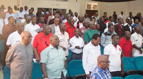  A cross section of Mfantsipim Old Boys in attendance