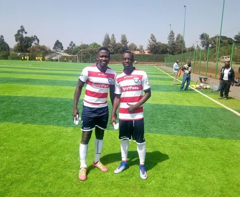 Eric Bekoe scores for FC Leopard