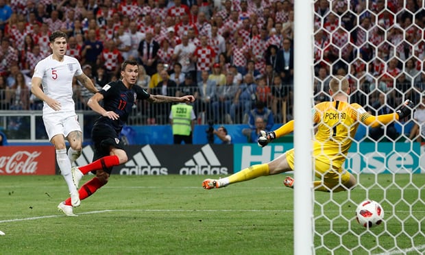 Croatia beat England in Russia 2018
