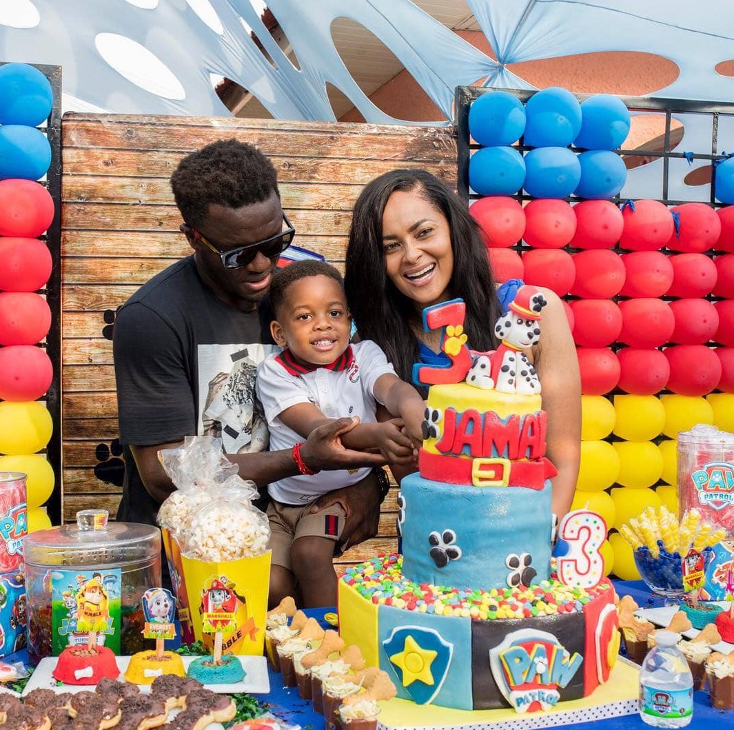 How Muntari's son Jamal celebrated his birthday 